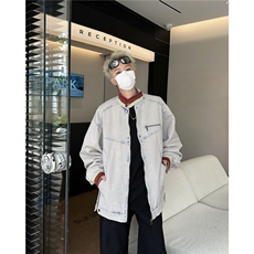 GC9911-P78美式复古牛仔外套男春秋款高级感痞帅底特律工装夹克，男装夹克，电商C233