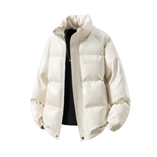 鳄鱼纹钢印字母大码M-5XL棉衣男MY77093P120控168抖音控198，男装棉衣，星座227-7