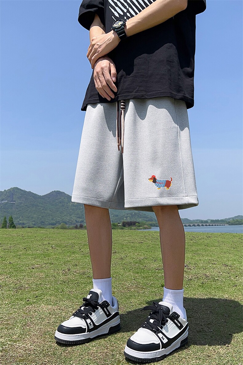 已注册新款直播抖音得物品质菠萝格运动男休闲短裤K040P30,男装牛仔裤,电商C408-1(原B339-1)