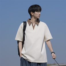 大码公版拼色翻领POLO衫男休闲，男装Polo衫，星座1107-1