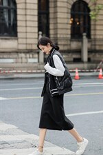 现货羽绒拼接马甲，女装马甲，维多利亚