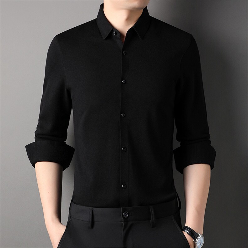 纯棉POLO衫潮流条纹翻领秋衣男外穿男士长袖T恤秋季打底衫TDLF837，男装Polo衫，钱塘6003（原4033）