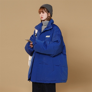 2025冬季新款加厚宽松情侣棉服中性棉袄XZ102A-4-5201-P85图片