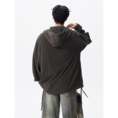 【现货】WY5520-P45特控78大码高克重连帽拉链套头卫衣外套，女装短外套，电商D232