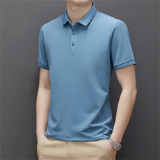 夏季男士2023新款短袖POLO衫休闲商务翻领上衣T恤MJ678-P60，男装Polo衫，星座1105-3