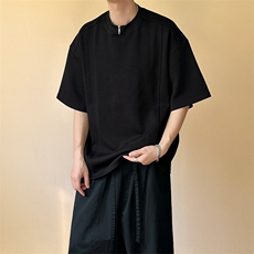 现货-主推设计感潮牌短袖T恤男个性半袖上衣A351-AT2473-P45，男装T恤，电商A351