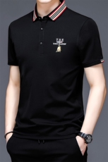 2023夏季新款商务polo衫男士短袖t恤男装夏装体恤上衣服时尚百搭，男装T恤，电商B212（原钱塘6029）