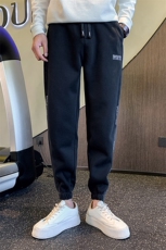 2026春季新款休闲裤男士高品质针织刺绣卫裤束脚运动裤901H80p55，男装休闲裤，星座901