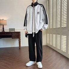 春季新款现货情侣套装男DSA157B-TZ5868-P85，男装休闲套装，电商A157B