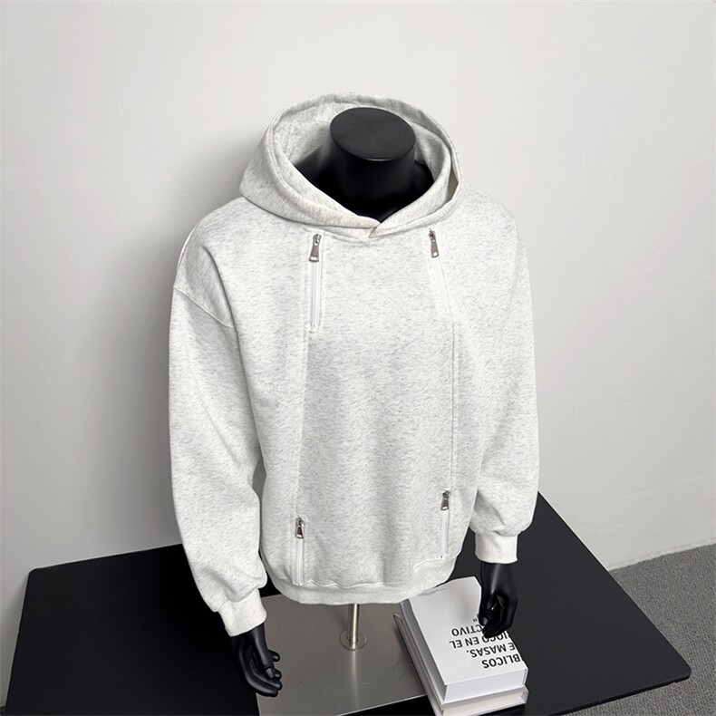 假模-潮牌设计感连帽卫衣男宽松情侣上衣8082-P48,男装卫衣,电商B380（原B361）
