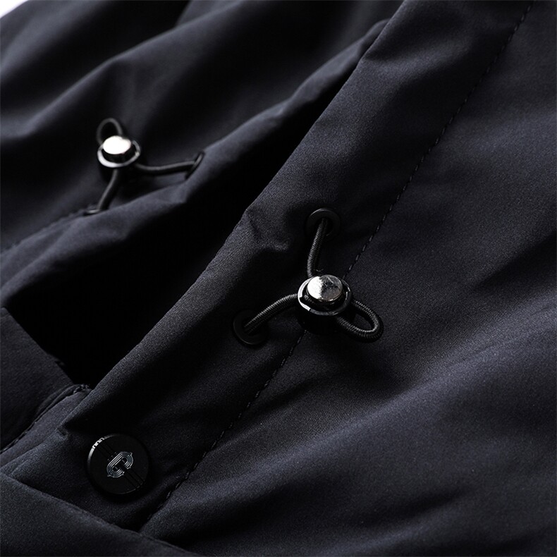 AN9835钱塘2020-3秋冬中老年男士商务休闲连帽羽绒服外套货稳P210,男装羽绒服,钱塘207-3