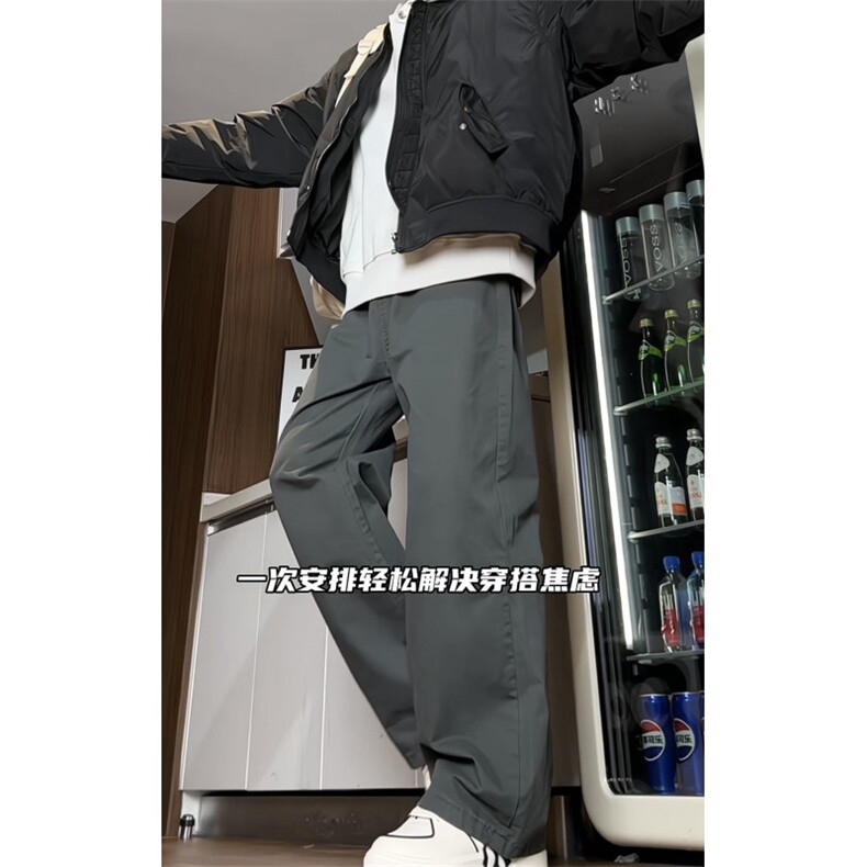 视频私高质量水洗纯棉纯色美式弯刀工装牛仔裤WNK001-P58,男装牛仔裤,星座313A(原308A-2)