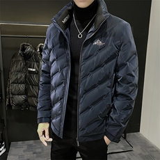 2067冬季男士休闲立领中青年轻薄羽绒服外套羽绒衣保暖御寒外衣潮，男装羽绒服，星座115A(原星座507）