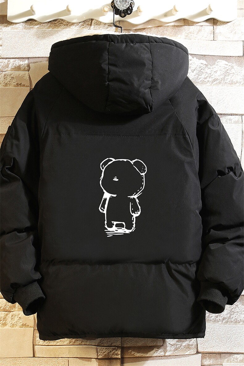 控128加绒面包服男大码羊羔毛棉衣男MY16339-P100,男装棉衣,电商A040A