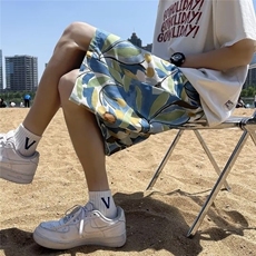男春夏新款青少年时尚休闲裤冰丝沙滩裤DK5512P18，男装休闲裤，星座1116-2