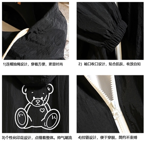 FS63174-P55 薄款防晒衣男透气防紫外线钓鱼外套冰丝防晒服图片