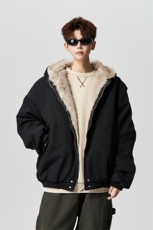 有长图冬季新款连帽棉衣服男潮宽松工装羽绒棉袄外套MF00372/P135，男装棉衣，电商B316