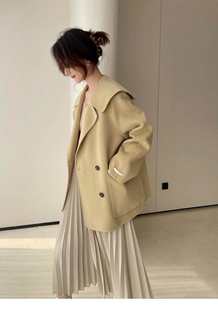 冬款双面羊绒，其它，董与朱