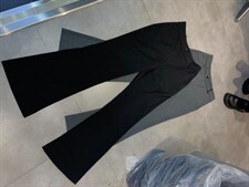 高腰喇叭裤修饰腿型显高显瘦，其它，OF