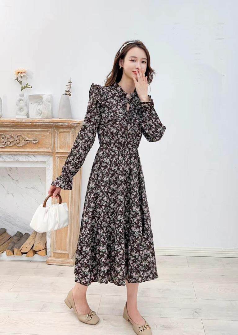 碎花连衣裙，女装连衣裙，阿爆
