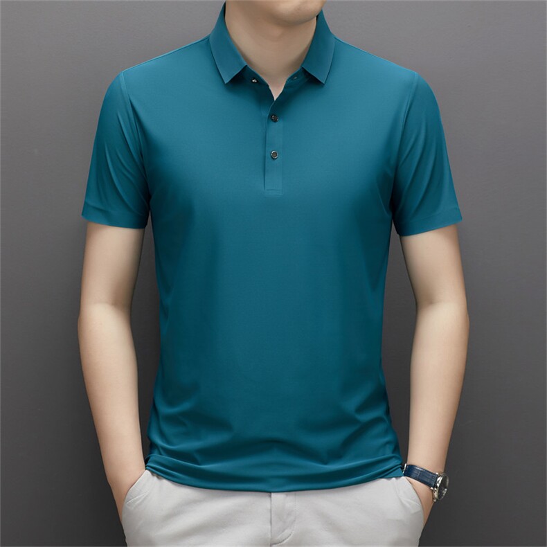 polo衫男士t恤短袖翻领中年时尚商务男夏季体恤衫SQ68387-P48,男装Polo衫,星座1105-3
