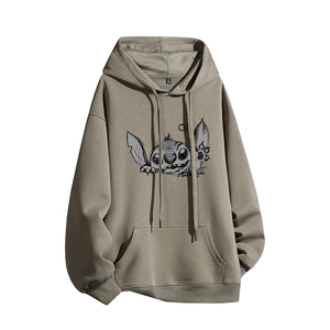 得物供货、复合重磅420克现货连帽卫衣宽松HD019-1-HML261-特P45图片