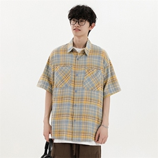 特P35无差价新款夏季时尚潮流百搭衬衫-HC2253无影墙，男装衬衫，电商A003