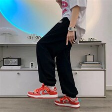 男春季潮流时尚休闲束脚长裤A39P33，男装休闲裤，星座1116-2
