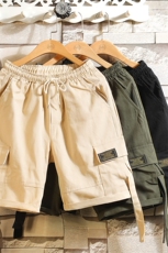 1日系休闲大码M-5XL短裤原宿嘻哈宽松工装五分中裤男7819P35控69，男装牛仔裤，星座226-2