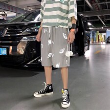 夏季蝴蝶反光休闲男士短裤A125-K02-P28，男装牛仔裤，电商A125