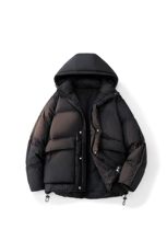 cityboy羽绒服连帽高品质保暖情侣冬90白鸭绒2025SYR2602-P270，男装羽绒服，星座610B-1