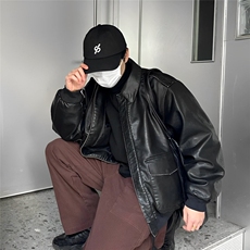 档口图现货加厚加棉皮衣飞行员外套1209-1-JK19J-P100主推可谈，男装夹克，星座1209-1