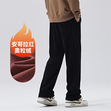 A178-1DY572AP75奥粒绒秋冬季美式针织卫裤，男装休闲裤，电商A178-1