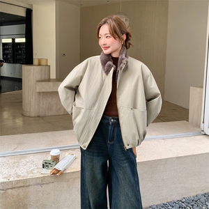 新款仿水貂派克服2C095  9181 p205 k298图片