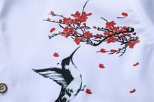 20年大码印花中国风衬衫男夏秋新款青年长袖衬衫QT5030/7605p50，男装衬衫，电商A012
