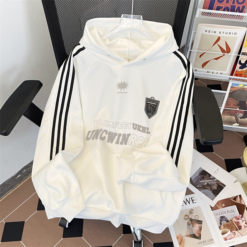 2024卫衣重磅外套美式高街宽松连帽衣服WY163-P48,男装卫衣,星座313A-2