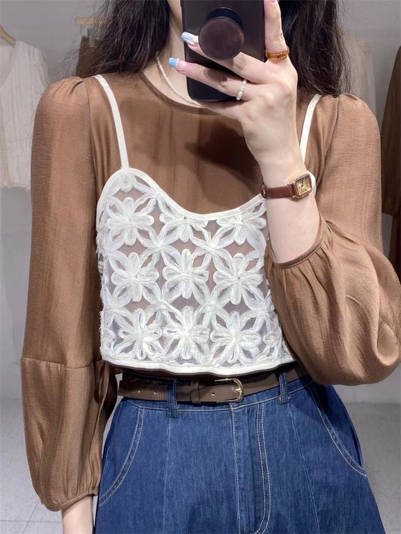 秋季新款两件套上衣，其它，慕尚依依