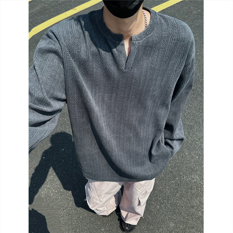 【图】V领高克重复合套头卫衣外套W985/特P23深灰,女装短外套,电商A094