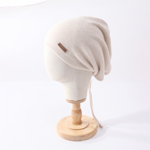 秋冬季新款帽子男女通用卷边针织帽冷帽保暖针织帽羊毛帽子，帽子，九月九羊绒