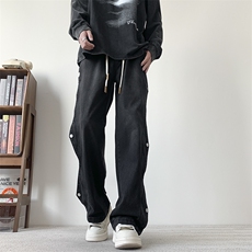 2024春季美式高街潮牌水洗牛仔裤N375P60控79，男装牛仔裤，星座712