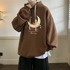 连帽卫衣男大码胖子帽衫大号运动服WY2416-P35，男装卫衣，电商A040