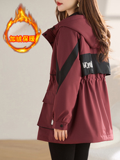现货！加绒加厚2025年冬季新款棉衣女派克服，女装棉衣/棉服，慕咨
