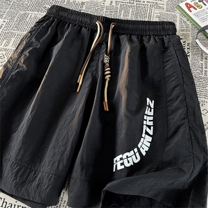 新款夏季速干裤短裤冰丝裤A316-1K1124P45控58