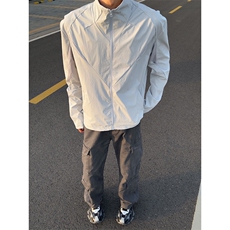 春夏款高品质冰感速干防晒服休闲户外运动外套透气弹力机能风夹克，男装防晒衣，电商A486-1