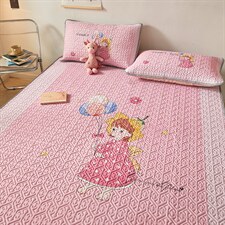 2022新品加厚0.7cm乳胶床笠凉席大版和纯色女孩与梦想，夏凉用品空调软席，昊翔家纺