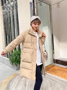 冬款羽绒服中长款图片