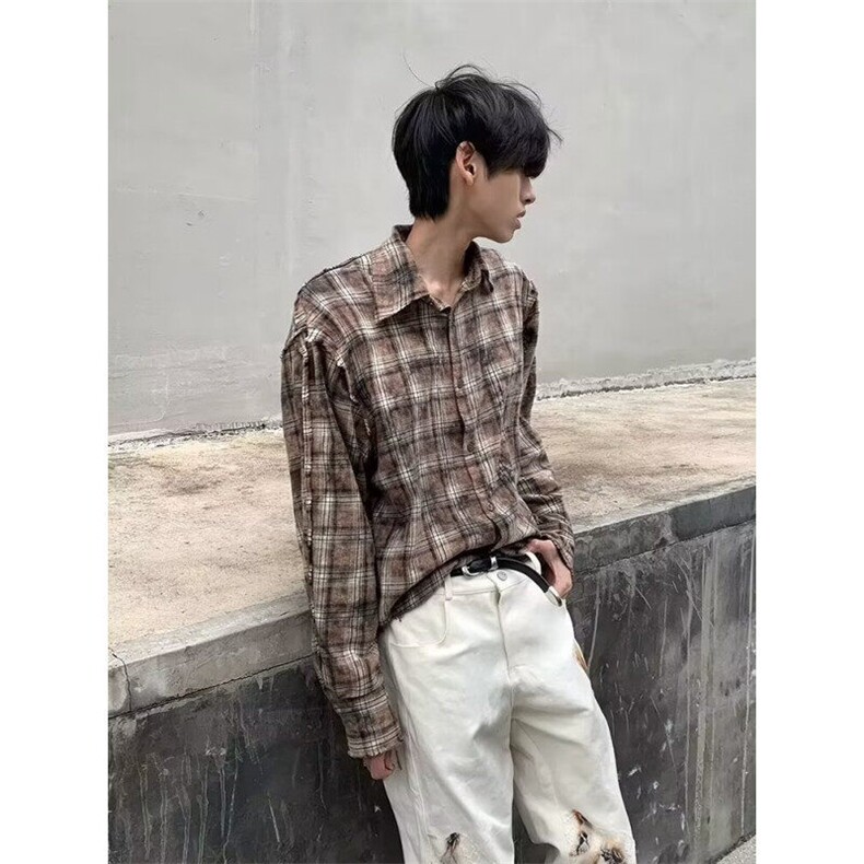 网络图现货宽松牛仔裤夏季拖地裤RA209-P75,男装牛仔裤,星座1005-4