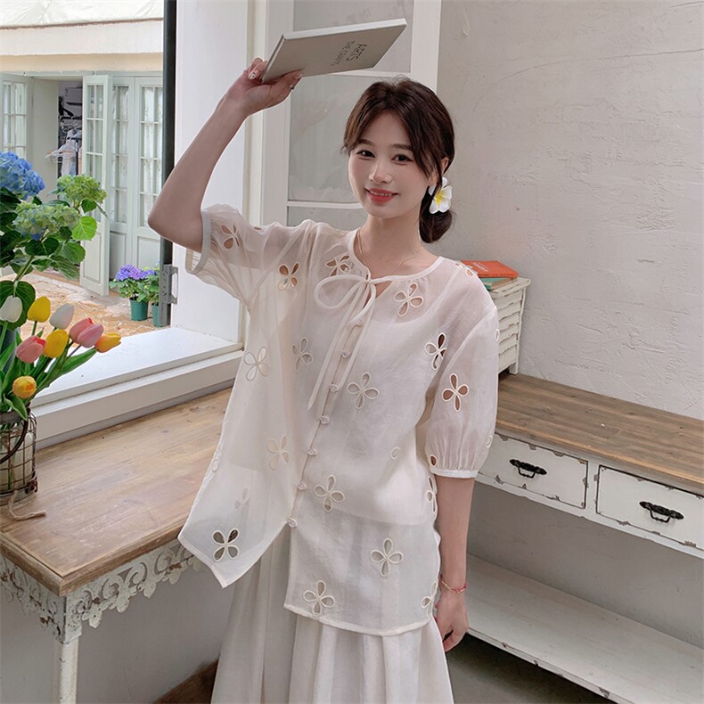 夏季雪纺半身裙短外套时尚两件套女,女装套装/套裙,浙宝069
