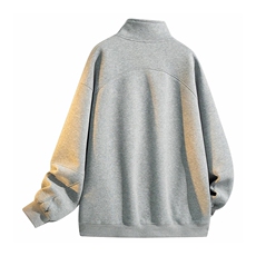 抖音得物高品质秋冬美式高街重磅结构纹理立领卫衣夹克外套XS105，男装夹克，电商A486-1