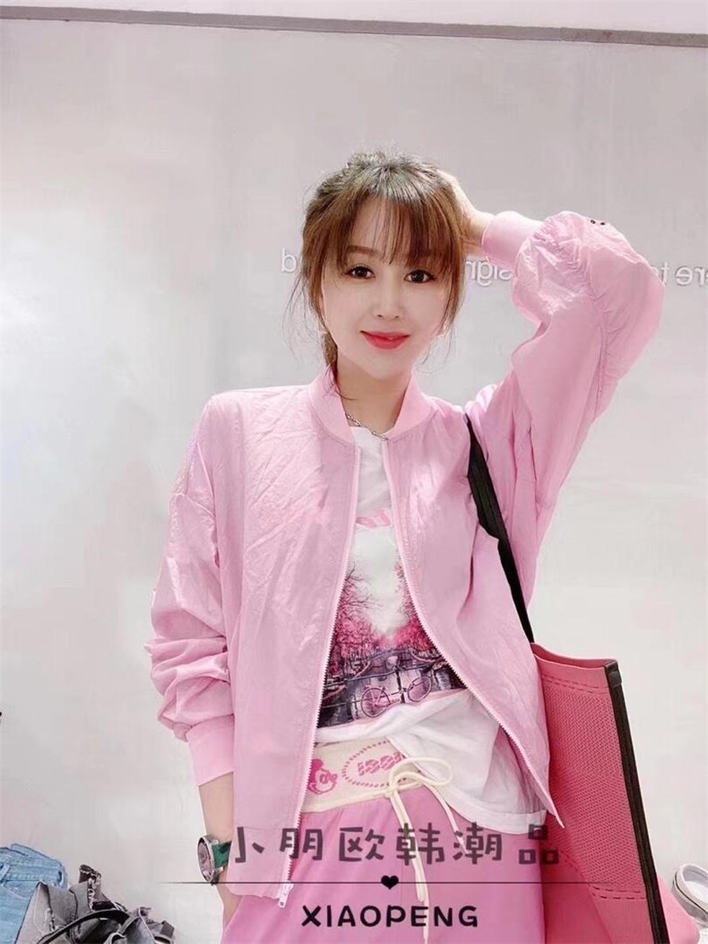 字母款防晒外套，女装，九度良品